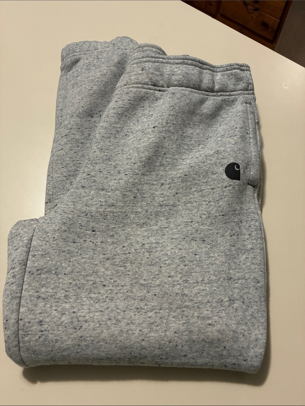Carhartt Gray Heather Speckled Men's Jogger Sweatpants